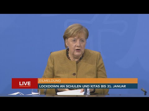 Lockdown, schools, vaccinations: Angela Merkel explains the results of the Corona summit (full le...