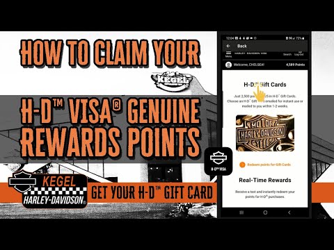 How to Redeem Harley-Davidson Visa Chrome Cash - Kegel Harley-Davidson