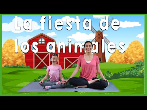 YOGA EN CASA | LA FIESTA DE LOS ANIMALES | Juliana y Bamboo kids
