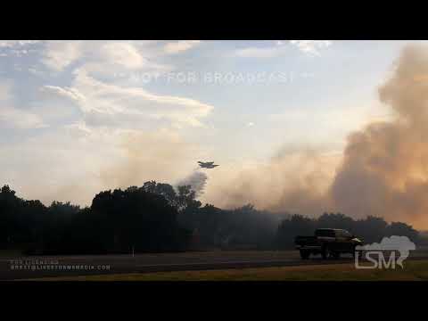 07-19-2022 Jolly, TX - 1,000 acre fire causes evacuations of Jolly, TX