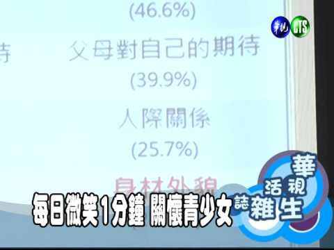 每日微笑1分鐘 關懷青少女