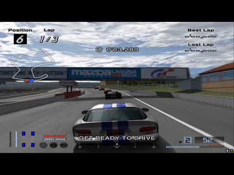 Gran Turismo 4 Gameplay (1999 Dodge Viper GTS)