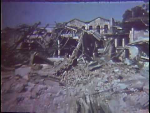 Vietnam War: Bomb Damage in Hanoi, North Vietnam (1972)