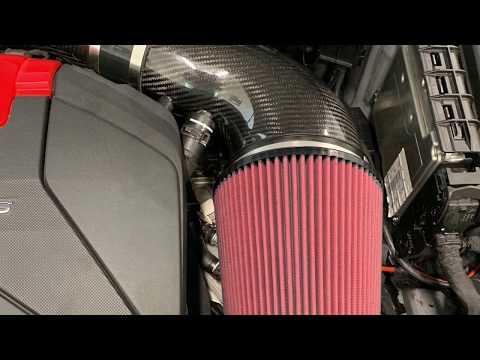 APR Stage 2 RS3 With Full Carbon Fiber APR intake and 4 inch turbo inlet