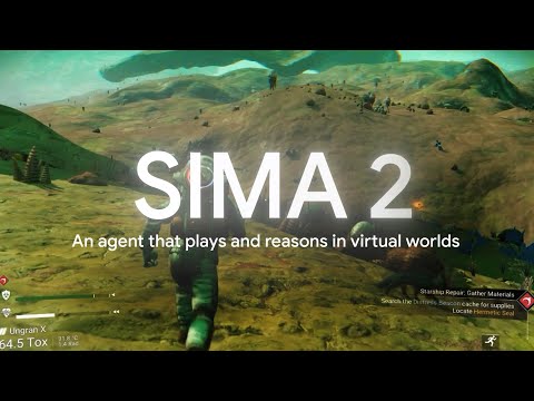 SIMA 2: An agent that plays, reasons, and learns with you in virtual 3D worlds
