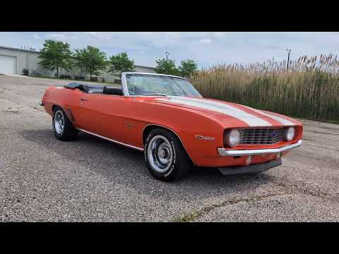 1969 Chevrolet Camaro (CC-2078023) for sale in Auburn, Indiana