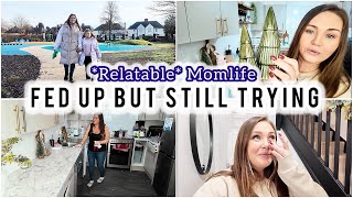 A Very Realistic Mom Day | Park Trip, Housework & Christmas Decor ✨
