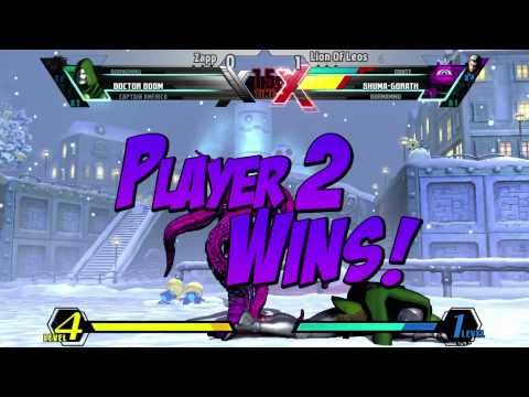 Ultimate Marvel vs Capcom 3 | TGS Zapp vs Lion Of Leos | #TheThrone