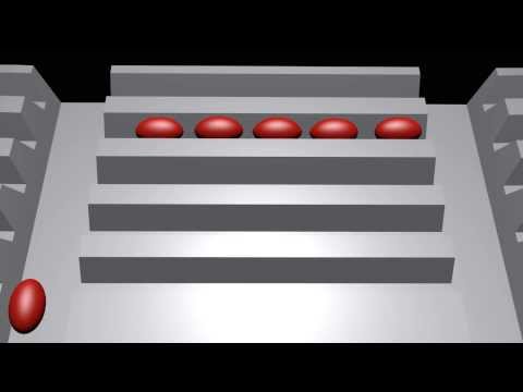 Bacterial nanochannel device