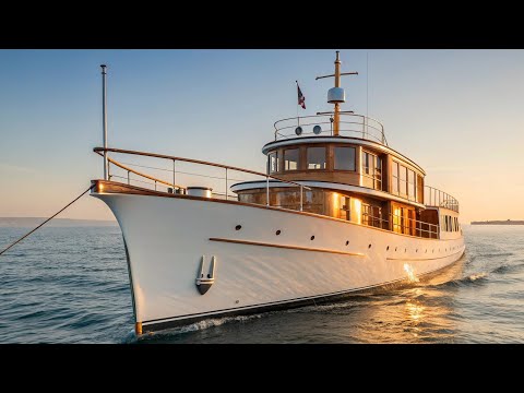Vosper Thornycroft White Ladye 1930s – The Most Elegant Classic Motor Yacht Ever Built | Sir Boats 