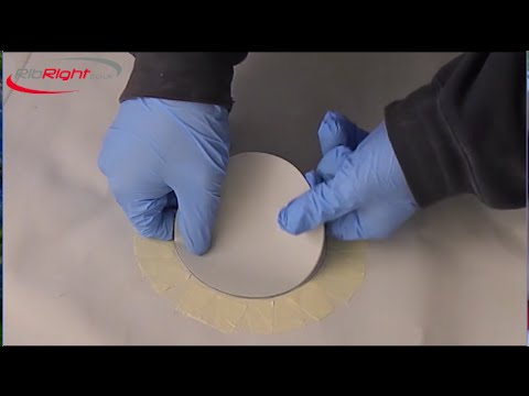 How To: Inflatable Boat Repair to Patch a PVC Inflatable Dinghy or RIB