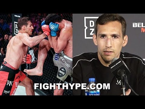 RORY MACDONALD MOMENTS AFTER WIN OVER NEIMAN GRACIE | BELLATOR 222 POST-FIGHT