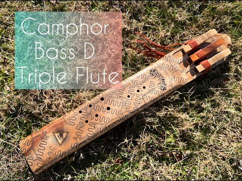 Bass D Triple Flute | Elemental Flutes