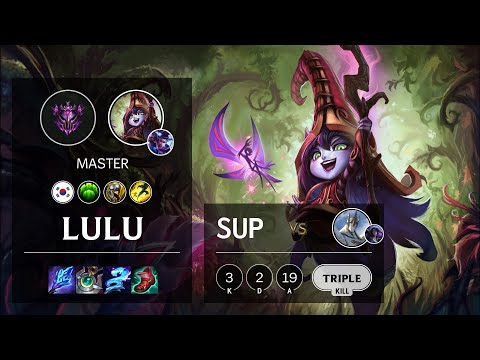 Lulu Support vs Galio - KR Master Patch 11.8