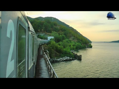 Călătorie cu Trenul Lângă Dunăre Drobeta Turnu Severin-Orșova Train Ride Near Danube 27 August 2021