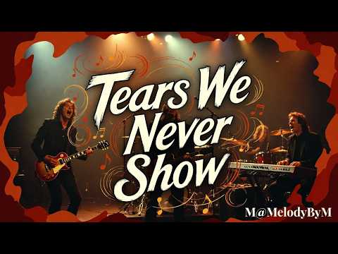 Tears We Never Show 1980s Rock Official Music Lyric Video