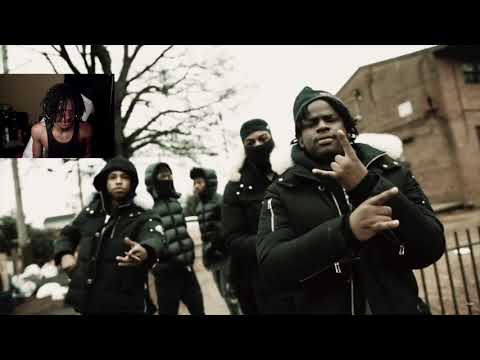Yung Dizzy x Yung Threat - Man Down (Official Video) REACTION
