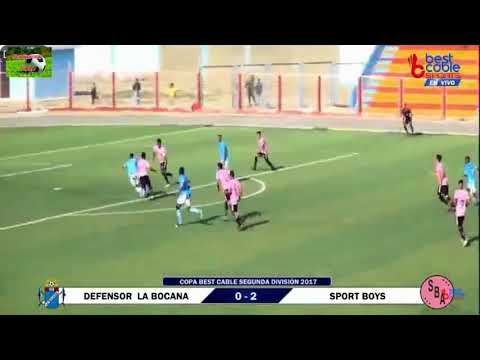 Defensor La Bocana vs Sport Boys 0-2 Segunda Profesional Resumen