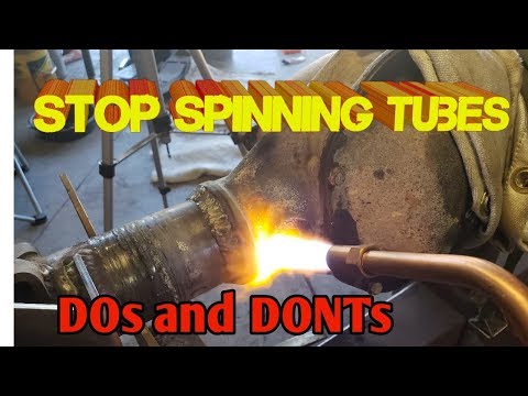 Welding Axle Tubes, Detailed Instructions