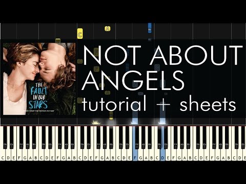 Not About Angels - Birdy piano tutorial