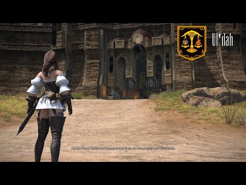 Final Fantasy XIV: A Realm Reborn (2013) Ul'dah Opening