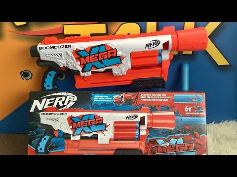 Nerf Mega XL BOOMDOZER!  REVIEW!  Honest Opinion!  Big Darts, Big Blaster!  #girthdart