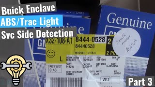 Buick Enclave: ABS / Traction Light & Service Side Detection System - Part 3