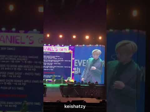 190921 KANG DANIEL DANCES TO GASHINA & FICTION
