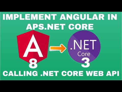 Angular with ASP NET Core Calling Web API with Example