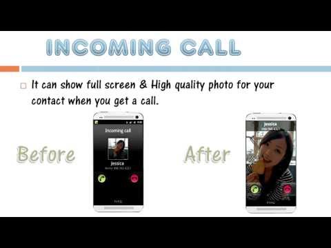 Full Screen Caller ID Video