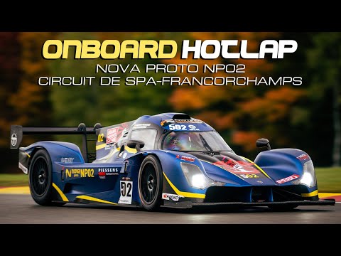 POV Hotlap: Nova Proto NP02 @circuit_spa_francorchamps | Pure V8 Engine Sounds