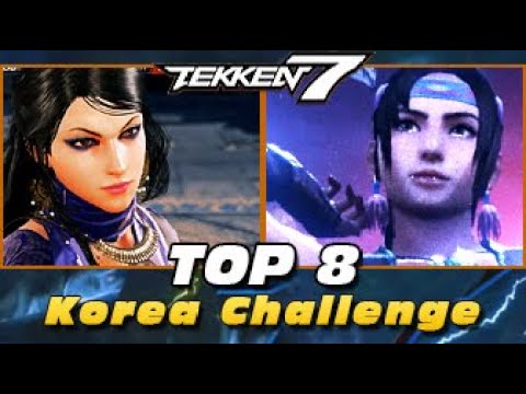 Tekken 7 - Korea Challenge - TOP 8 feat. CHANEL, Kkokkoma, JDCR, JeonDDing