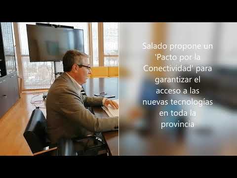 Salado propone un Pacto por la Conectividad para garantizar el acceso a las nuevas tecnologas en toda la provincia y luchar contra la despoblacin