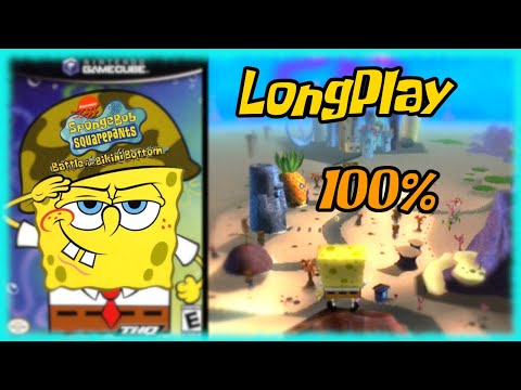SpongeBob SquarePants: Battle for Bikini Bottom - Longplay 100% Full Game Walkthrough No Commentary