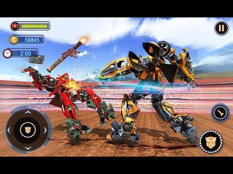 US Robot Car Transform - Police Robot Fighting | Android Gameplay