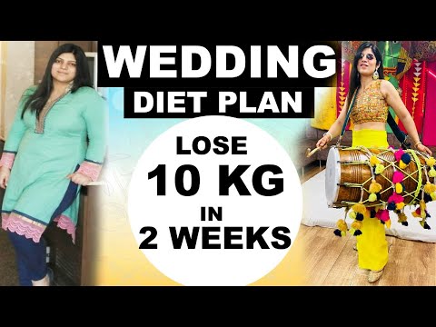 Wedding Diet Plan Fast Weight Loss|Wedding Diet Plan To Lose 10 Kg in 2 weeks |Hindi|Dr.Shikha Singh