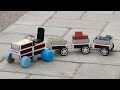 How To Make A Mini Tractor MatchBox