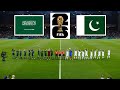 Saudi Arabia vs Pakistan ● FIFA World Cup 2026 Qualification | 16 November  2023 Gameplay