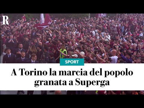 La marcia del popolo granata su TORINO