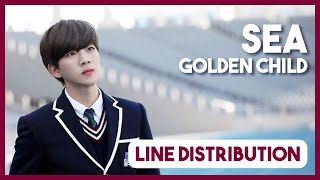 Golden Child - SEA (Line Distribution : NEW VERSION)
