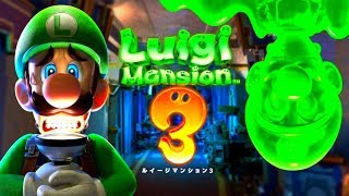 #1珍しくルイージが”主役”のホラーゲーム【ルイージマンション３】