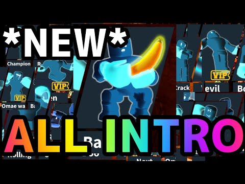 ROBLOX BOXING LEAGUE ALL INTRO ANIMATION