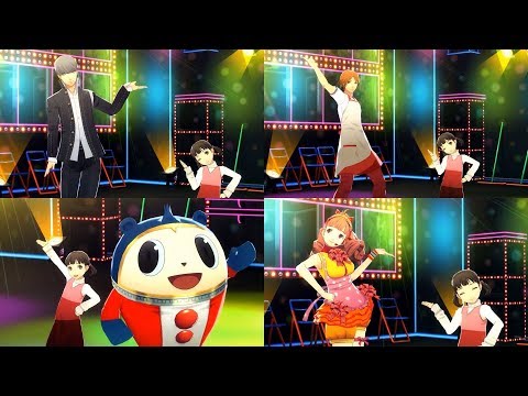 Persona 4: Dancing All Night - Junes Theme (Vocal Version) [Video w/ All Partners]