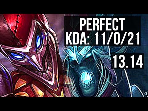 SHACO vs KARTHUS (JNG) | 11/0/21, Rank 2 Shaco, Legendary | KR Grandmaster | 13.14