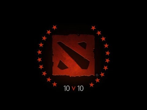 10 vs 10 Dota Fountain Farming Slaughter