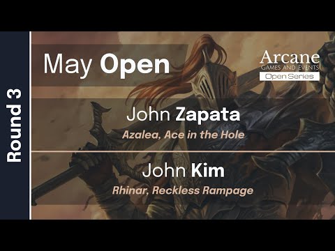 May AGE Open: Round 3 Azalea vs Rhinar [Classic Constructed] | Flesh and Blood
