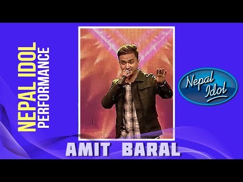 Amit Baral | Nepal Idol Performance | Kya Dami Bho | Nepal Idol Season 2 | Gala Round | Nepal Idol