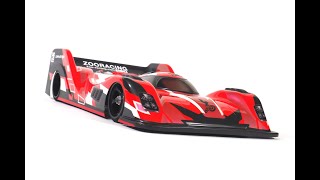 Karoserie čirá Drakster 1/12 PanCar - 0,5mm