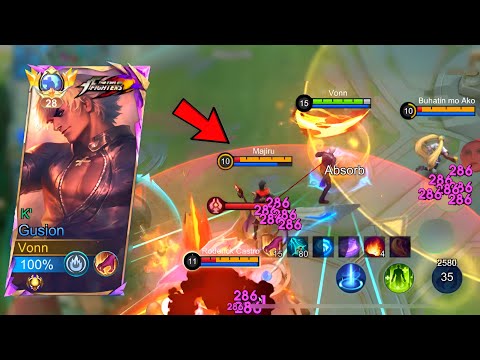 HOW TO PERFECTLY DO INSANE TOWER DIVE?! GUSION ULTRA FAST MOVEMENTS!! ⚡💥
