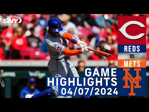 Mets vs Reds (04/07/24) | NY Mets Highlights | SNY